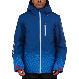 Spyder Anthem Insulated Geo Winter Ski Snowboard Jacket NWT